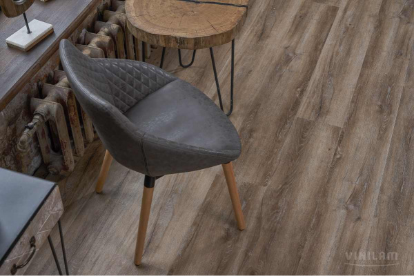 Кварцвиниловая плитка CERAMO VINILAM XXL 8895-EIR Дуб Биль